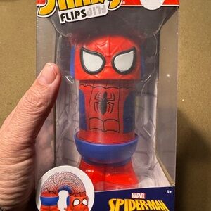 Marvel Spider-Man Flips Toy - Red and Blue